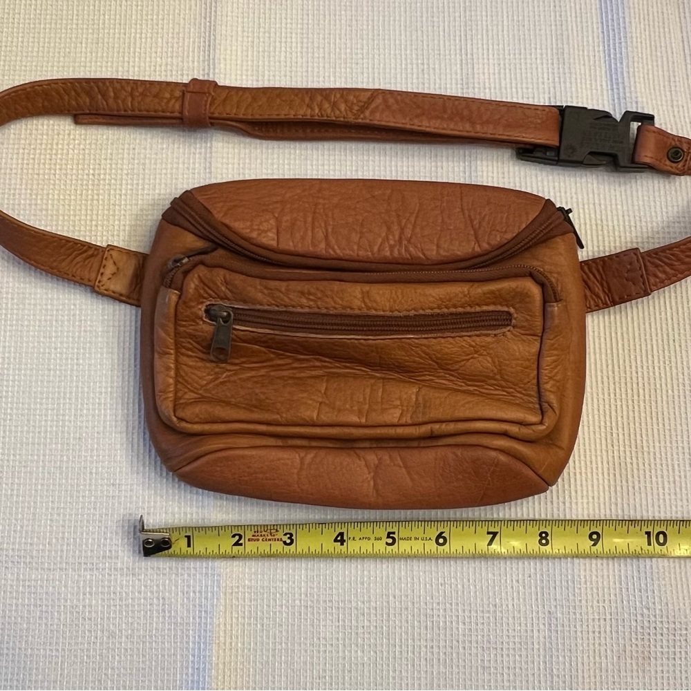 Brown Leather Waist Bag - Picture 8 of 15